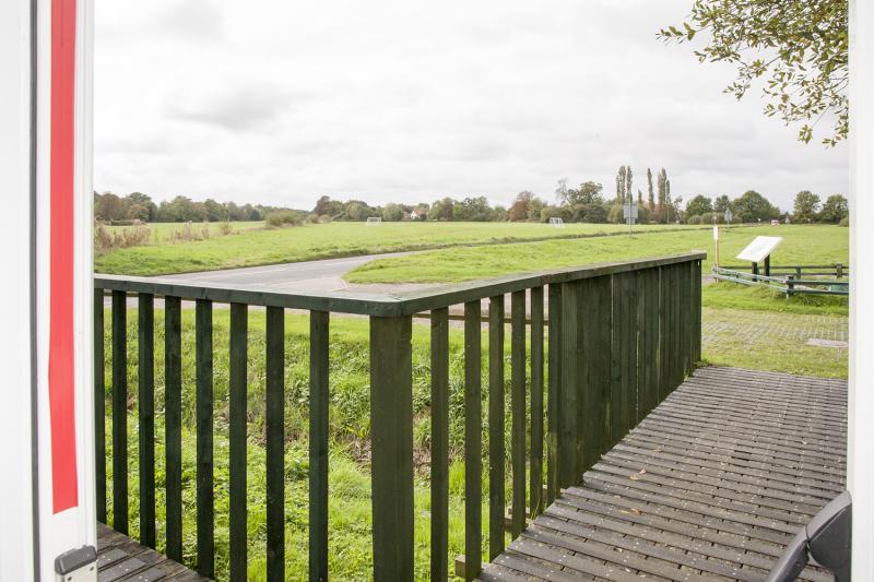 View from Mellis Memorial Hall across Mellis Common